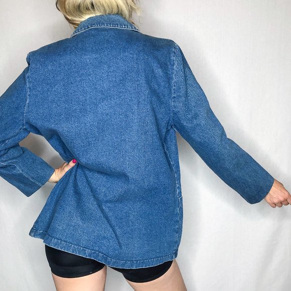 Vintage Denim Blazer - Picture 5 of 16